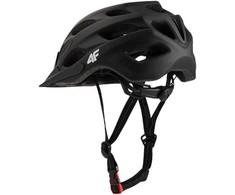 4F HELU135 dviračio šalmas juodas L 59-61 cm