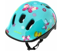 Dviratininko šalmas Meteor KS06 Butterflies rozm. XS 44-48 cm 24822
