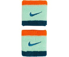 Nike Swoosh riešinės, žalios, 2 vnt. pakuotė N1012405322
