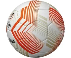 Futbolo kamuolys Molten Fifa Official UEFA Europa League Acentec balta ir-oranžinė F5U5000-23 (5)