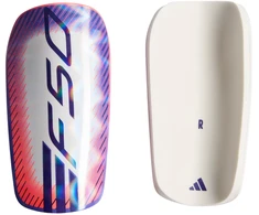 Futbolo apsaugos adidas F50 EU Club balta ir-violetinė-oranžinė KE5202 (S)