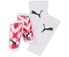 Puma Futbolo Apsaugos Ultra Light Sleeve Baltas Raudona 030873 05