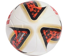 Futbolo kamuolys adidas Bundesliga 26/27 Torfabrik League J290 balta ir-oranžinė-auksinė HY5059 (4)