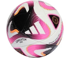 Futbolo kamuolys adidas Conext 24 Pro balta ir-rožinė IP1616 (5)