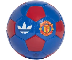 Futbolo kamuolys adidas Manchester United Away Mini mėlyna-raudona KE5121 (1)