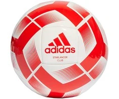 Futbolo kamuolys adidas Starlancer Club Ball balta ir-raudona IA0974 (5)