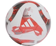 Futbolo kamuolys adidas Tiro League Sala balta ir-oranžinė HT2425 (FUTS)