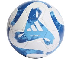 Futbolo kamuolys adidas Tiro League Thermally Bonded balta ir-mėlyna HT2429 (4)