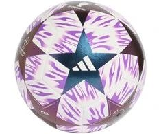 Futbolo kamuolys adidas UCL 25/26 Final Club balta ir-violetinė JX9093 (3)