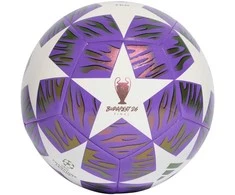 Futbolo kamuolys adidas UCL 25/26 Final Training violetinė-balta JX9089 (5)