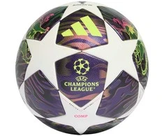 Futbolo kamuolys adidas UCL 25/26 Final Competition balta ir-violetinė JX9096 (5)