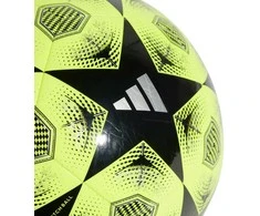 Futbolo kamuolys adidas UCL Club 24/25 Knockout Stages geltona ir-juoda JH1282 (5)