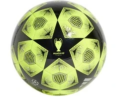 Futbolo kamuolys adidas UCL Club 24/25 Knockout Stages geltona ir-juoda JH1282 (4)