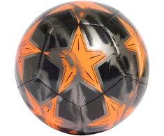 Futbolo kamuolys adidas UCL Club 26/27 League Stage juoda-sidabrinė ir-oranžinė KE9762 (4)