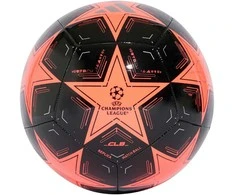 Futbolo kamuolys adidas UCL Club juoda-oranžinė IX4064 (5)