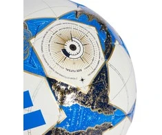 Futbolo kamuolys adidas UCL Pro Sala 25/26 League Stage balta ir-mėlyna-auksinė JP1546 (FUTS)