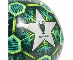 Futbolo kamuolys adidas UCL Training 24/25 Knockout Stages Foil zielono-sidabrinė JH1280 4