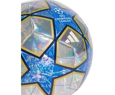 Futbolo kamuolys adidas UCL Training 25/26 League Stage Foil sidabrinė ir-mėlyna JP1549 (5)