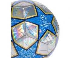 Futbolo kamuolys adidas UCL Training 25/26 League Stage Foil sidabrinė ir-mėlyna JP1549 (5)