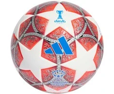 Futbolo kamuolys adidas UCL Womens 25/26 Final Mini raudona-balta JW1327 (1)