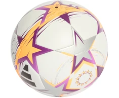 Futbolo kamuolys adidas UCL Womens League 26/27 League Stage balta ir-oranžinė-sidabrinė KE5142 (5)