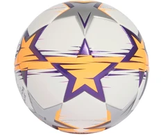 Futbolo kamuolys adidas UCL Womens Mini 26/27 League Stage balta ir-oranžinė-violetinė KE5143 (1)