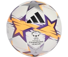 Futbolo kamuolys adidas UCL Womens Mini 26/27 League Stage balta ir-oranžinė-violetinė KE5143 (1)