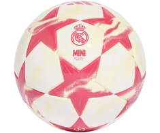 Futbolo kamuolys adidas UEFA Champions League 26/27 Real Madrid Mini balta ir-rožinė KE5107 (1)