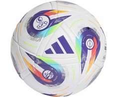 Adidas moterų EURO 2025 League futbolo kamuolys dydis 5 - Balta