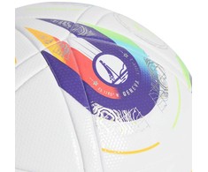 Adidas moterų EURO 2025 League futbolo kamuolys dydis 5 - Balta