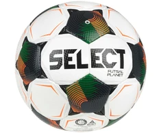 Futbolo kamuolys hala Select Futsal Planet v26 FIFA Basic balta ir-juoda-oranžinė-žalia 1014387 310021 (4)