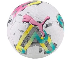 Futbolo kamuolys Puma Orbita 2 TB FIFA Quality Pro balta ir-zielono-rožinė 83775 01 (5)
