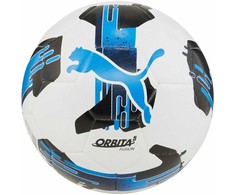 Futbolo kamuolys Puma Orbita 5 Fusion balta ir-mėlyna-juoda 84331 05 (4)