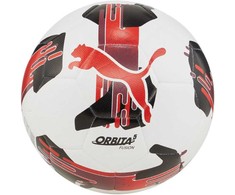 Futbolo kamuolys Puma Orbita 5 Fusion balta ir-raudona-juoda 84331 04 (4)