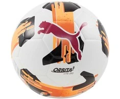 Futbolo kamuolys Puma Orbita 5 Fusion Lite 350g balta ir-oranžinė 84332 01 (4)
