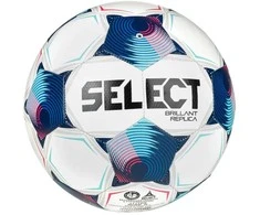 Futbolo kamuolys Select Brillant Replica v25 balta ir-mėlyna 19349 (4)
