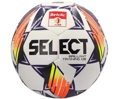 Futbolo kamuolys Select Brillant Training DB Betclic 1 Liga v24 balta ir-oranžinė-violetinė 18763 (5)