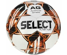 Futbolo kamuolys Select Flash Turf v23 balta ir-oranžinė 17894 (4)