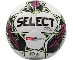 Futbolo kamuolys Select Hala Futsal Attack Fogo Ekstraklasa balta ir-rožinė-žalia 18673 (4)