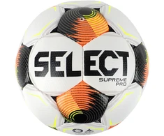 Futbolo kamuolys Select Supreme Pro FIFA Basic balta ir-juoda-oranžinė 1001356/111148 (5)