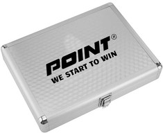 Futerał Point aluminiowy sidabrinė