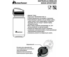 Gertuvė Bidon Meteor 1000 ml tamsiai mėlyna 55863