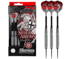 Harrows rzutki Steeltip Sidabrinis Arrows 26 g