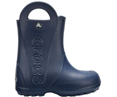 Kalosze vaikams Crocs Handle Rain Boot Kids tamsiai mėlyna 12803 410 (22-23)