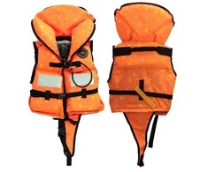 Vaikiška gelbėjimosi liemenė AQUARIUS CHILD, iki 15 kg (BABY), 100N, Oranžinė, CE