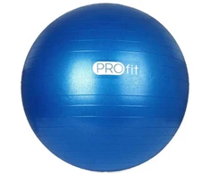 Profit gimnastikos kamuolys 85 cm mėlynas su pompa DK 2102