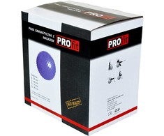 Kamuolys gimnastyczna su masażem Profit 85 cm violetinė DK2104