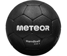 Meteor magnum rankinio kamuolys vyrams 3 juodas/pilkas