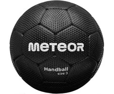 Meteor magnum rankinio kamuolys vyrams 3 juodas/pilkas