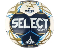 Kamuolys ręczna Select Ultimate Champions League Replica 3 v25 Official EHF II garunek balta ir-granatowo-auksinė 13519/270061 (3)
